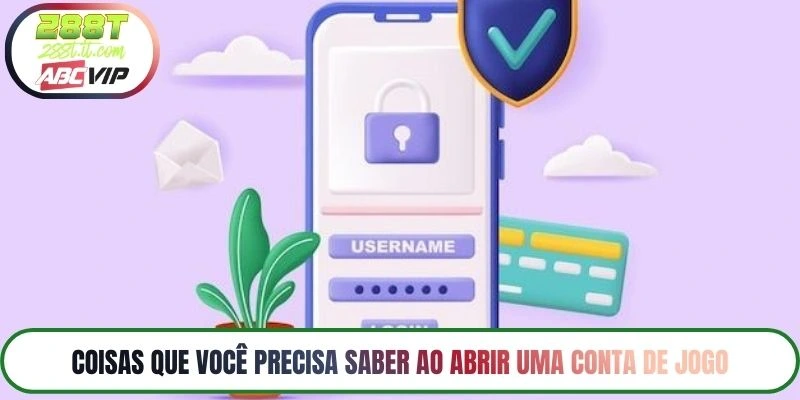 Coisas que você precisa saber ao abrir uma conta de jogo