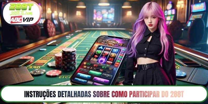 Instruções detalhadas sobre como participar do 288T