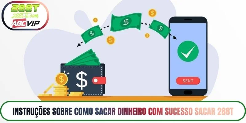 Instruções sobre como sacar dinheiro com sucesso Sacar 288T