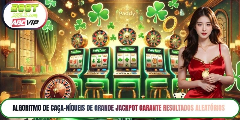 Algoritmo de caça-níqueis de grande jackpot garante resultados aleatórios
