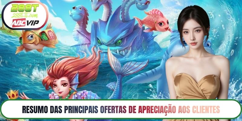 Resumo das Principais Ofertas de Apreciação aos Clientes